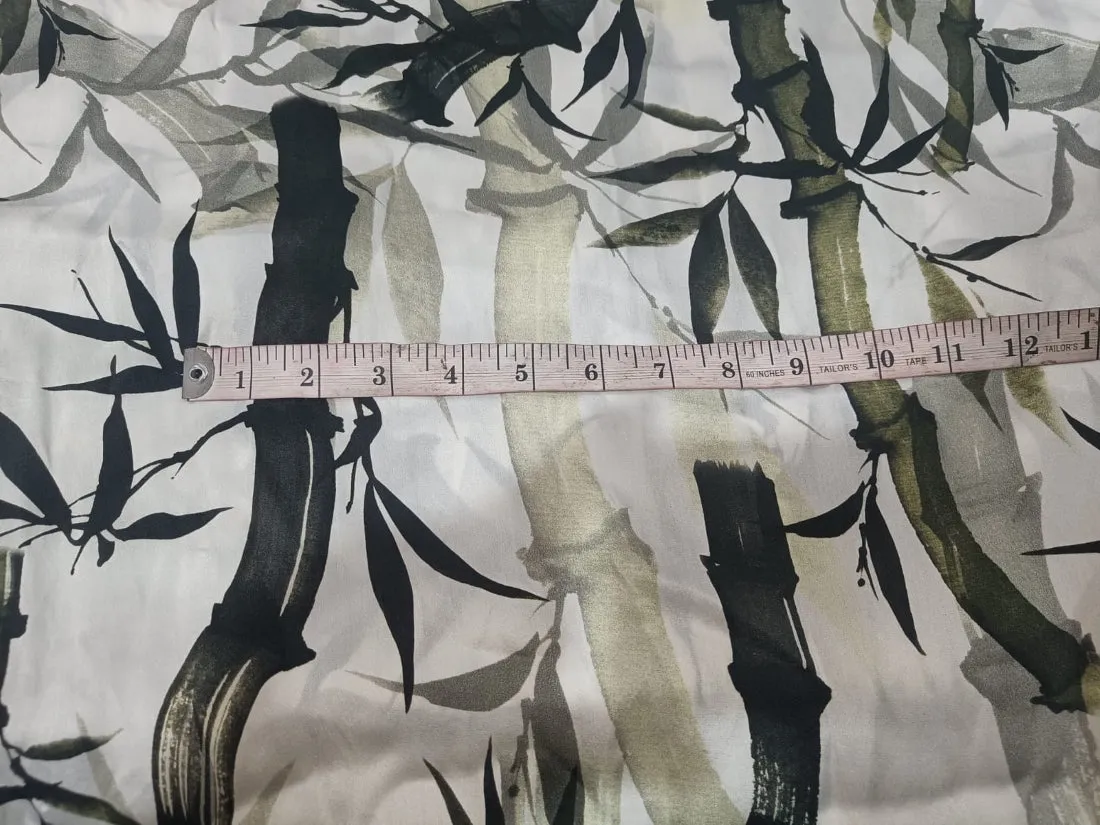 100% PURE SILK SATIN FABRIC 80 GRAMS 20.20MM DIGITAL PRINT 44" wide available in 3 designs