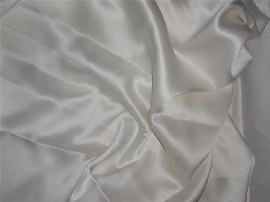 100% Silk Satin fabric 60-200 gms white color 44" wide dyeable