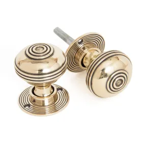 Aged Brass 50mm Prestbury Mortice/Rim Knob Set | From The Anvil