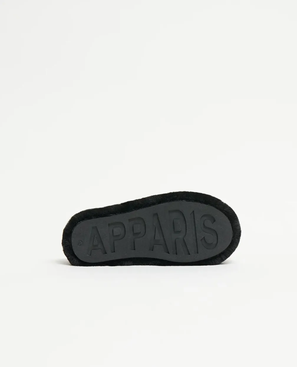 Apparis Misha Slipper in Noir