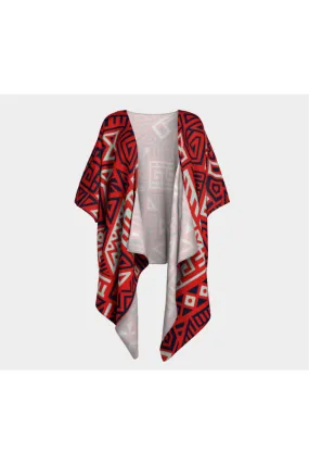 Aztec Draped Kimono