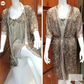 Buy Stylish & Comfortable Cheetah Nightware - Perfect Nightwear for Women - 2 Pcs