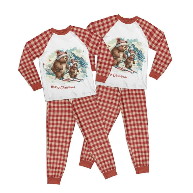 Christmas Beary Christmas Kid Pajamas Set Matching