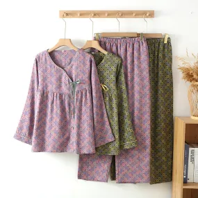 Cotton Asian Pajamas