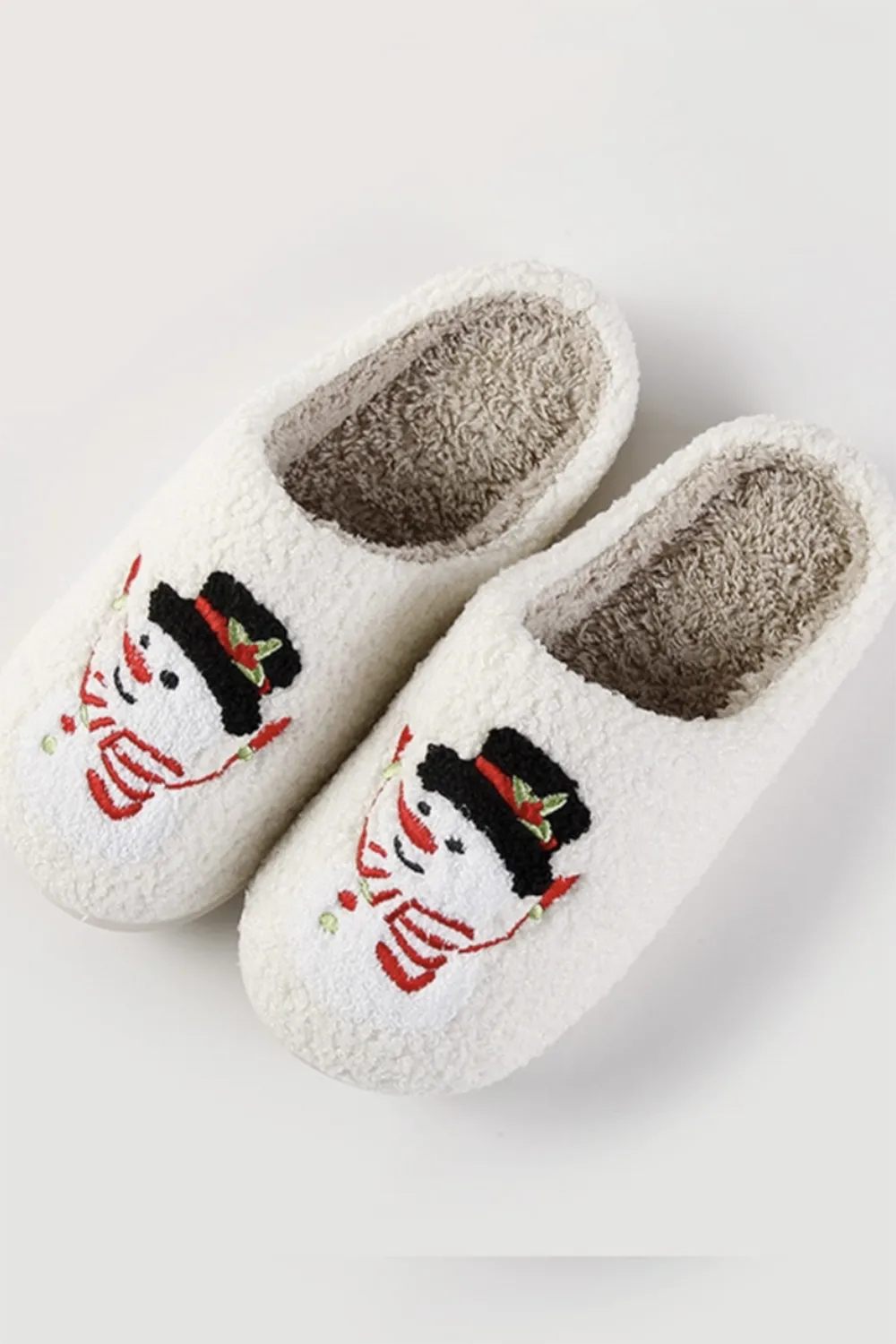 Fleece Slipper - Snowman