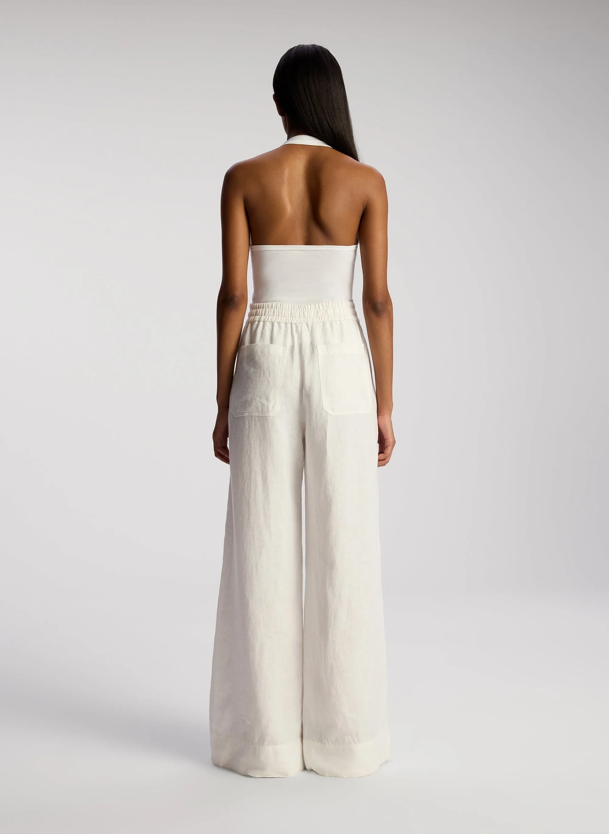 Holden Relaxed Linen Wide Leg Pant