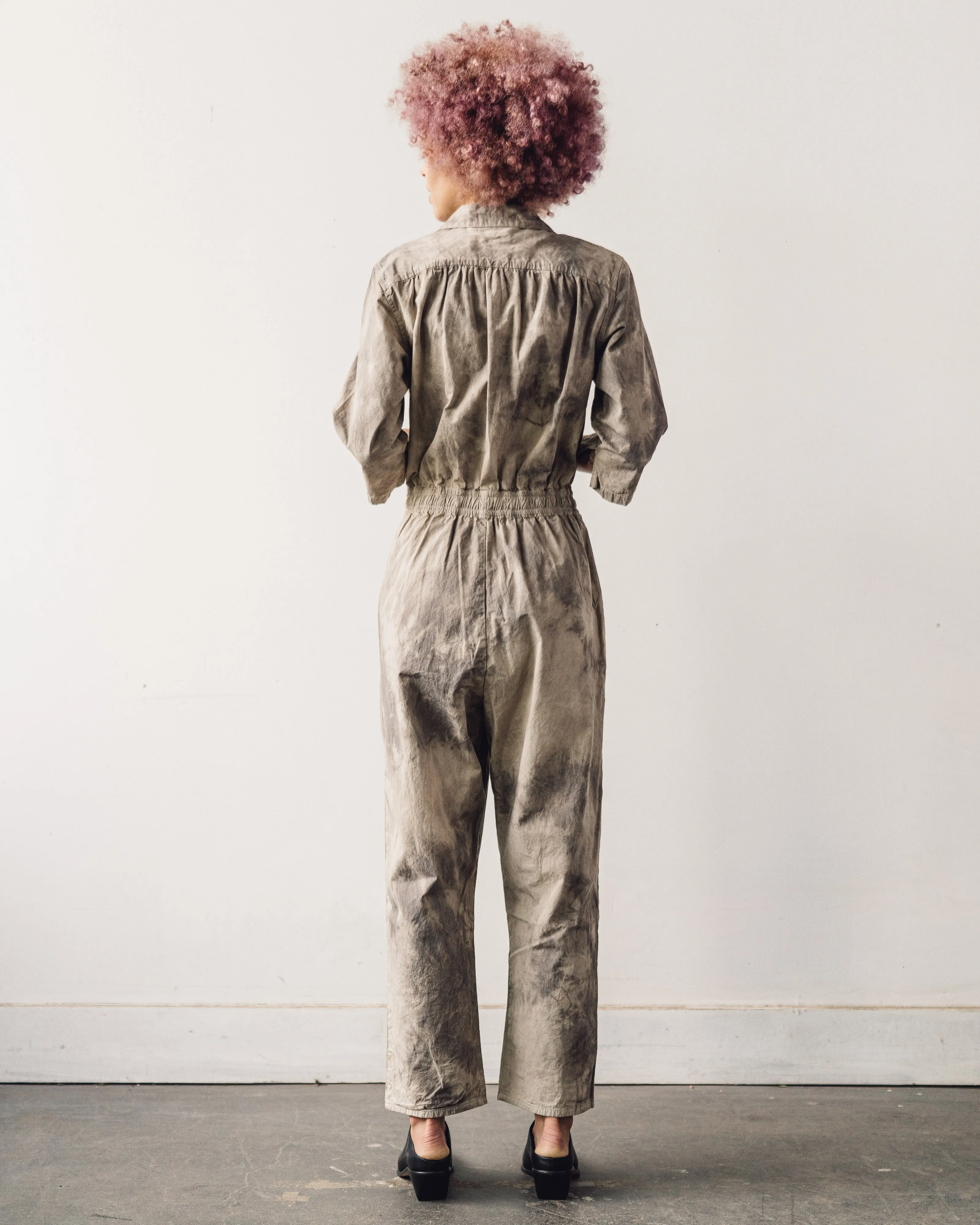 Kapital Dump Jumpsuit, Ecru/Grey