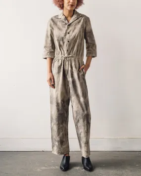 Kapital Dump Jumpsuit, Ecru/Grey