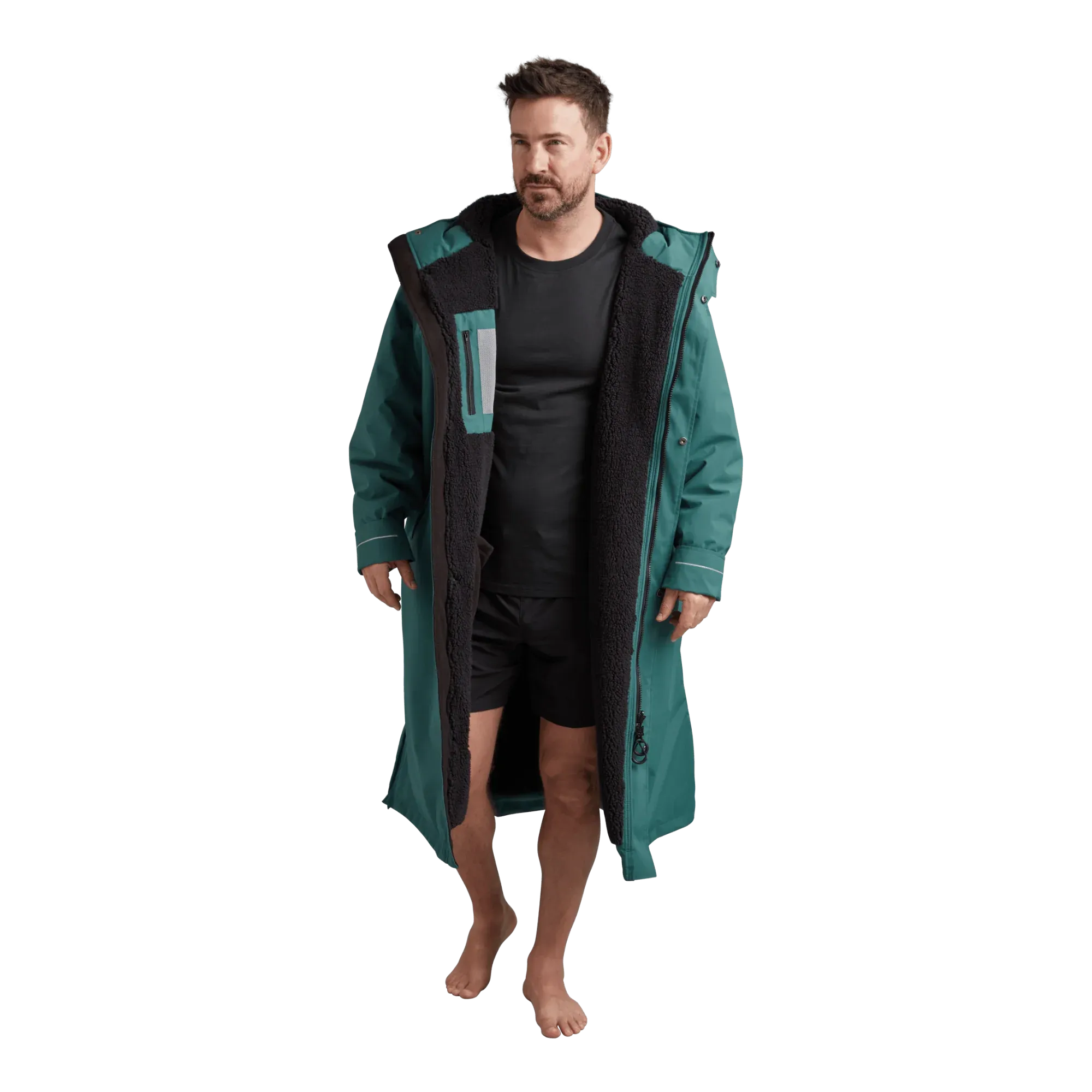 Long Sleeve Waterproof Dry Changing Robe Alter Evo - Deep Teal