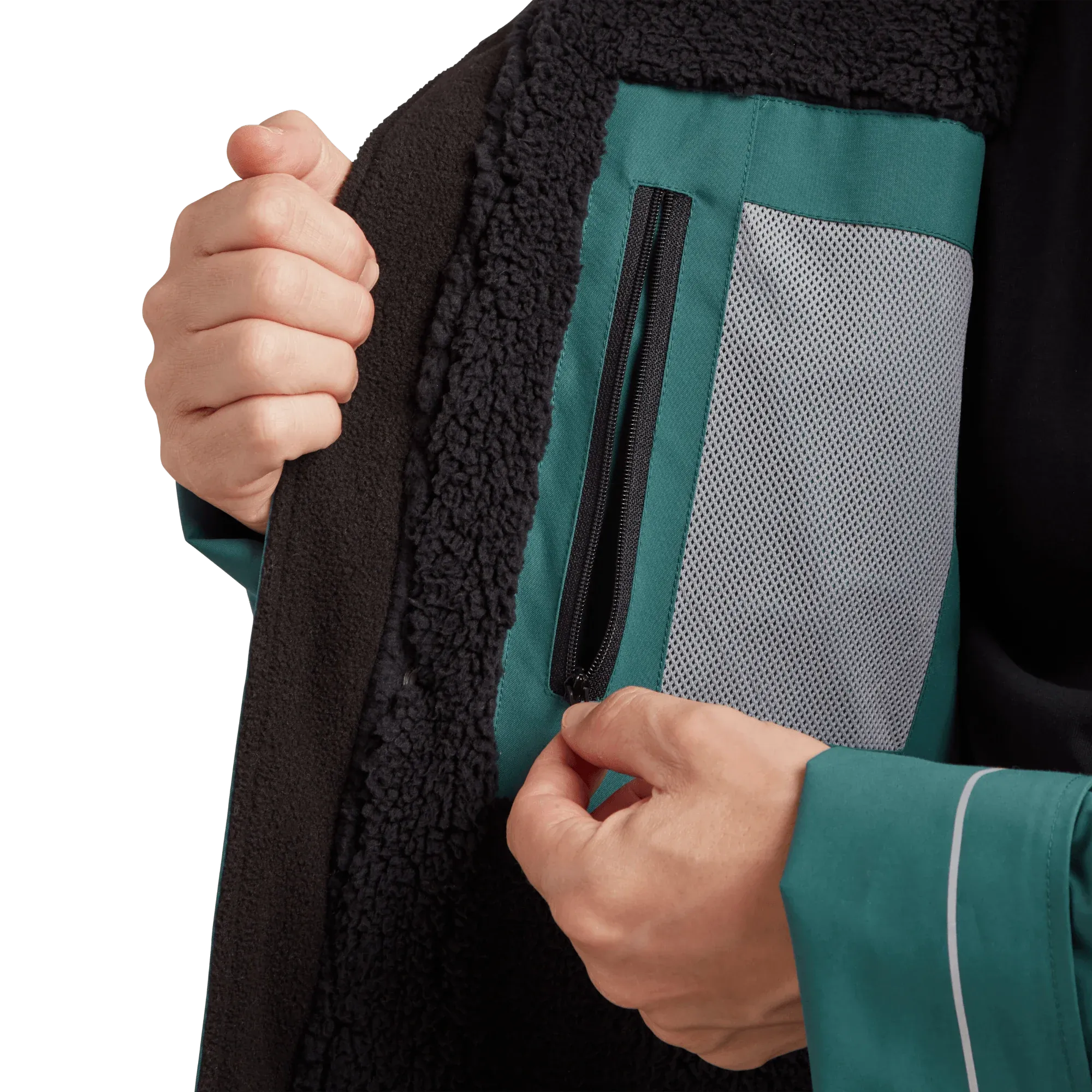 Long Sleeve Waterproof Dry Changing Robe Alter Evo - Deep Teal