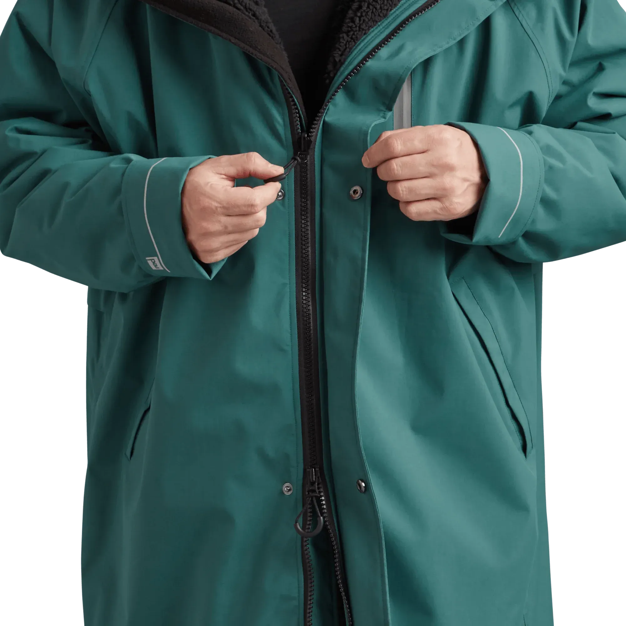 Long Sleeve Waterproof Dry Changing Robe Alter Evo - Deep Teal