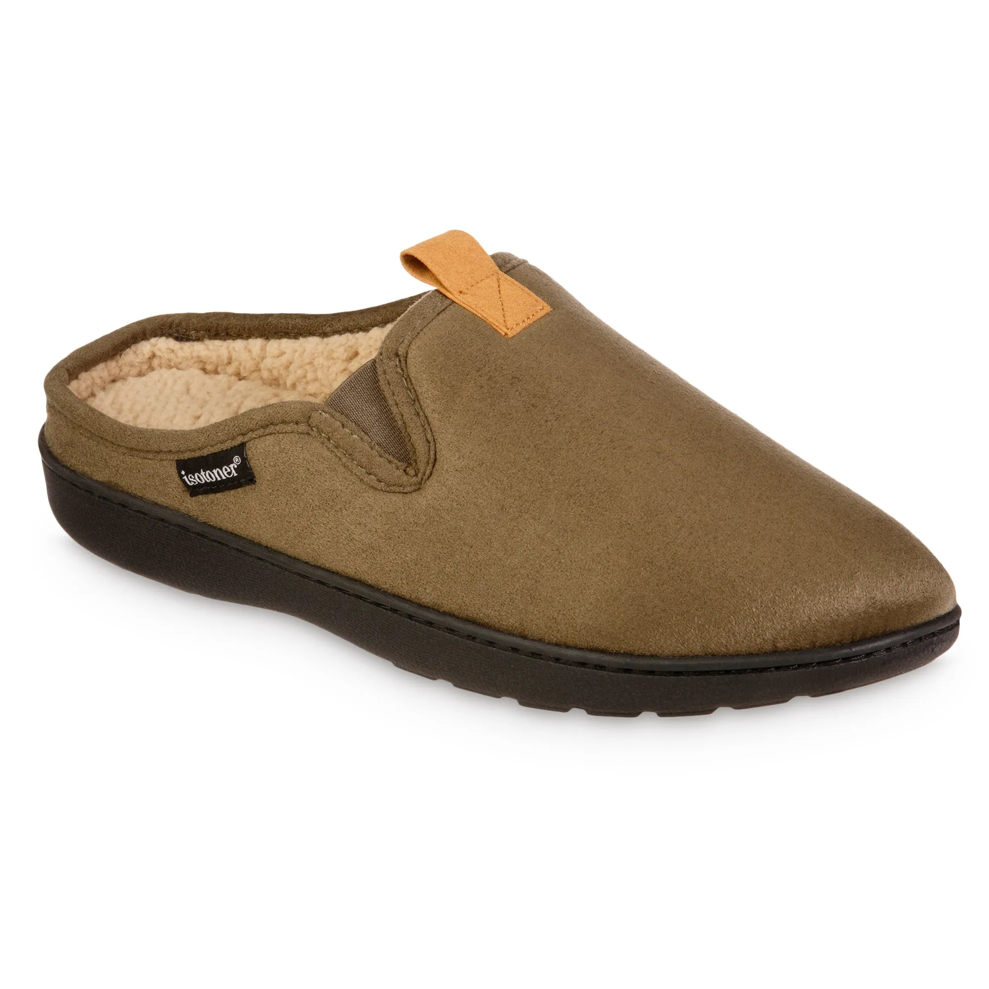 Men's Advanced Memory Foam Microsuede Vincent Clog Slippers