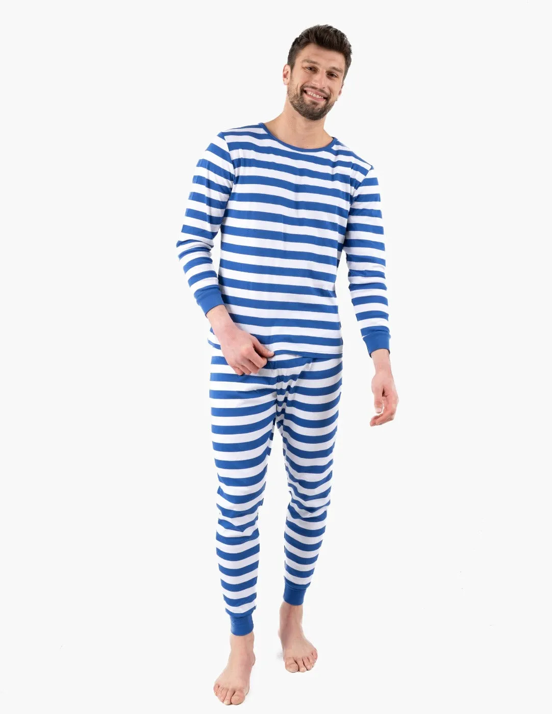 Men's Cotton Stripes Pajamas