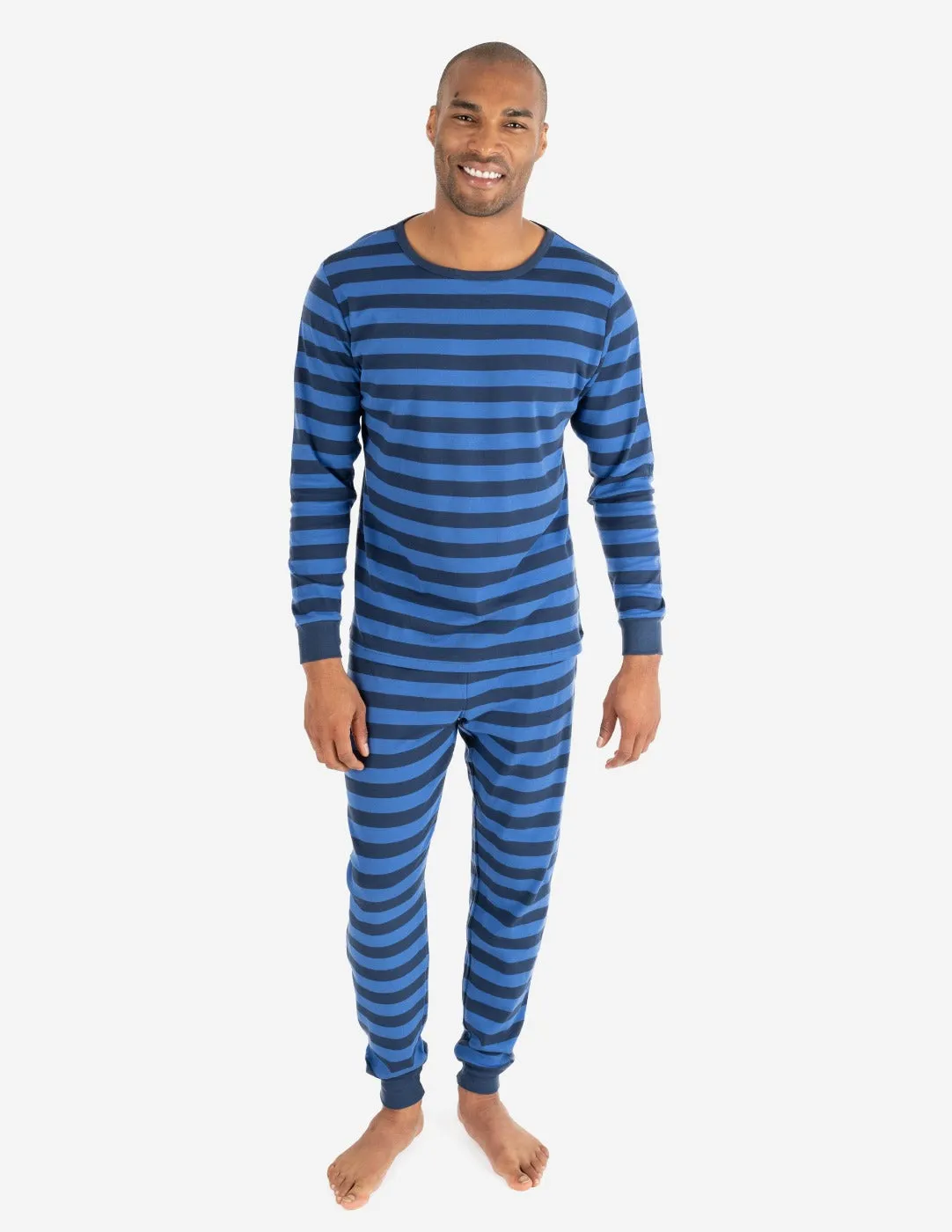 Men's Cotton Stripes Pajamas