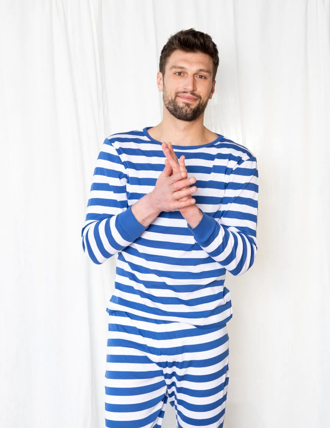 Men's Cotton Stripes Pajamas