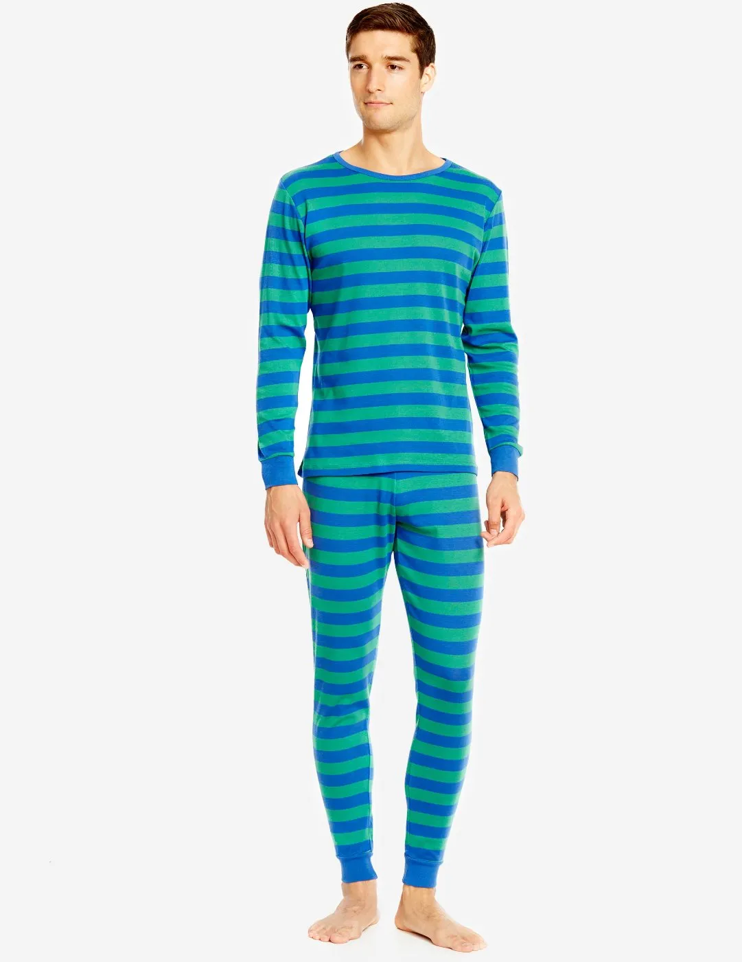 Men's Cotton Stripes Pajamas