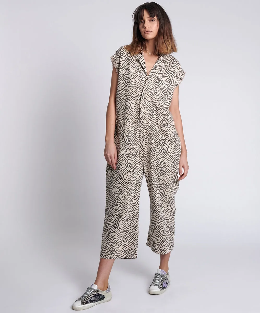 One Teapoon Zebra Jumpsuit