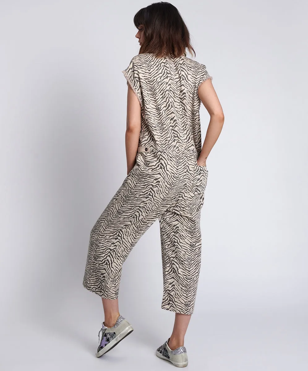 One Teapoon Zebra Jumpsuit