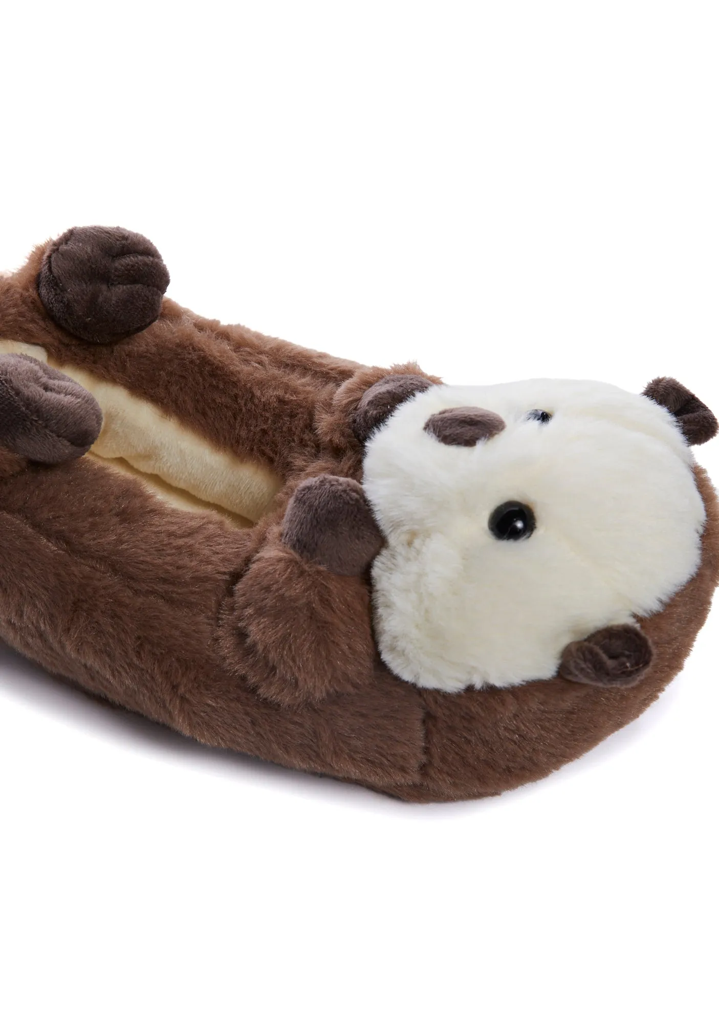 Otter One Fuzzy Slippers