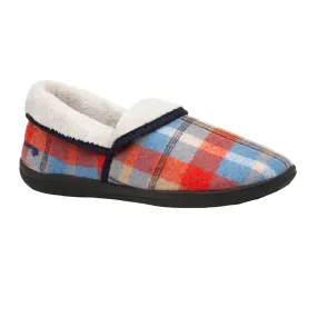 Padders Womens Slipper Mellow Blue Combi