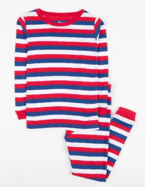 Red Striped Cotton Pajamas