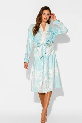 Romantique Blue Long Robe