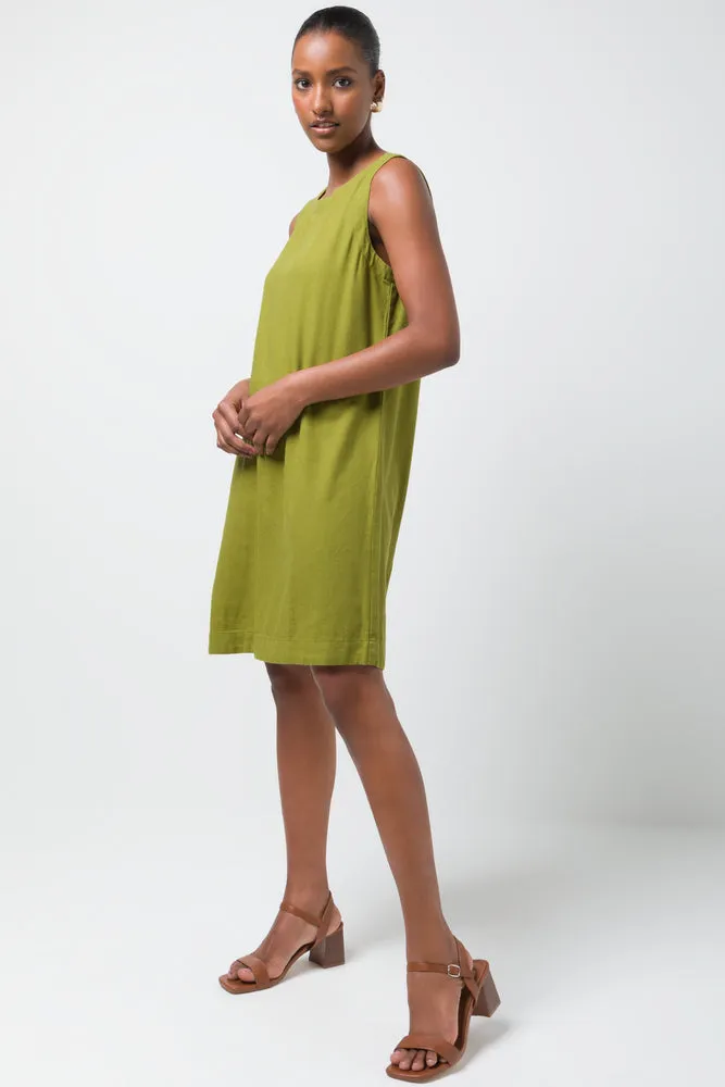 Shift Dress Green