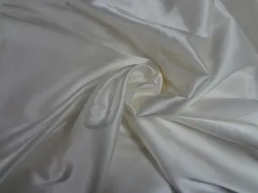 Silk satin with lycra/spandex 44&quot; wide~ ivory**