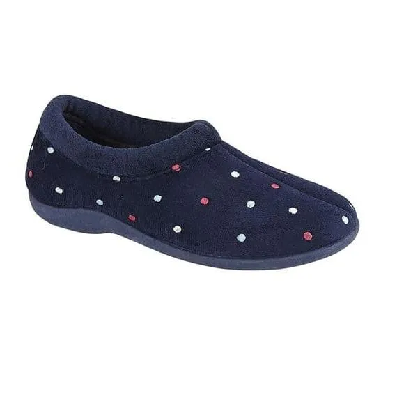 Sleepers Womens Slippers Sophie Navy