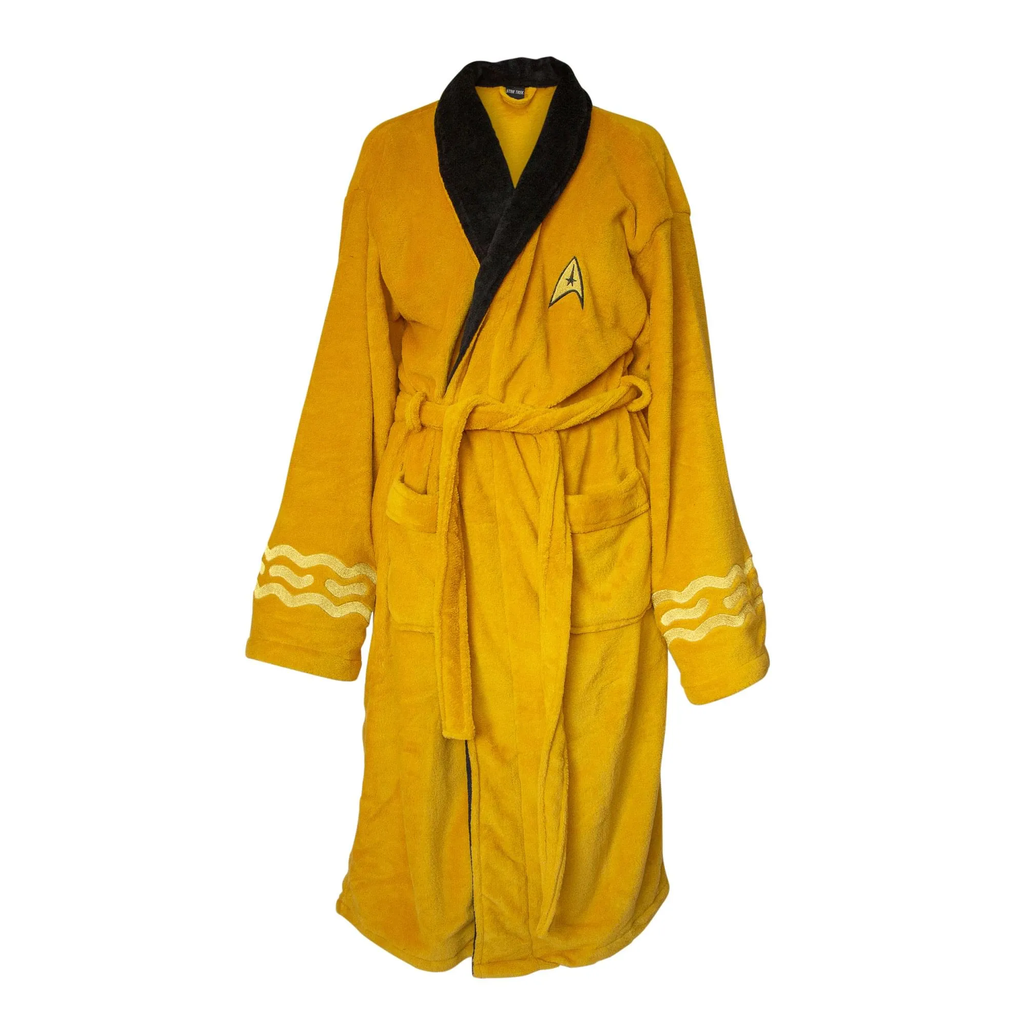 Star Trek Captain Kirk Bathrobe for Adults | One Size Fits Most