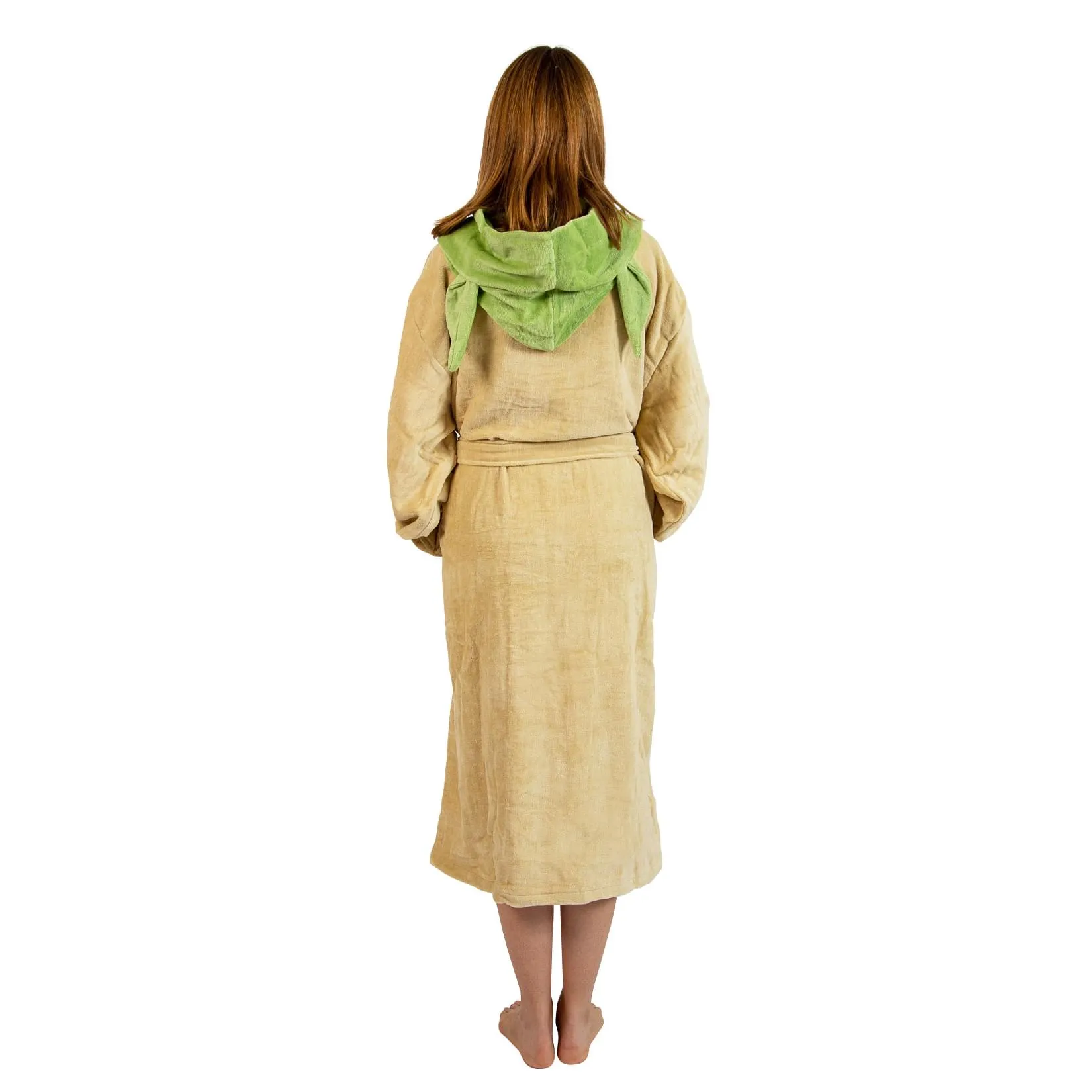 Star Wars Yoda Unisex Hooded Bathrobe for Adults