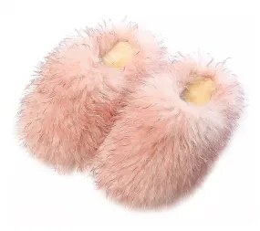 Sutton Shag Slippers ~ Various Colors