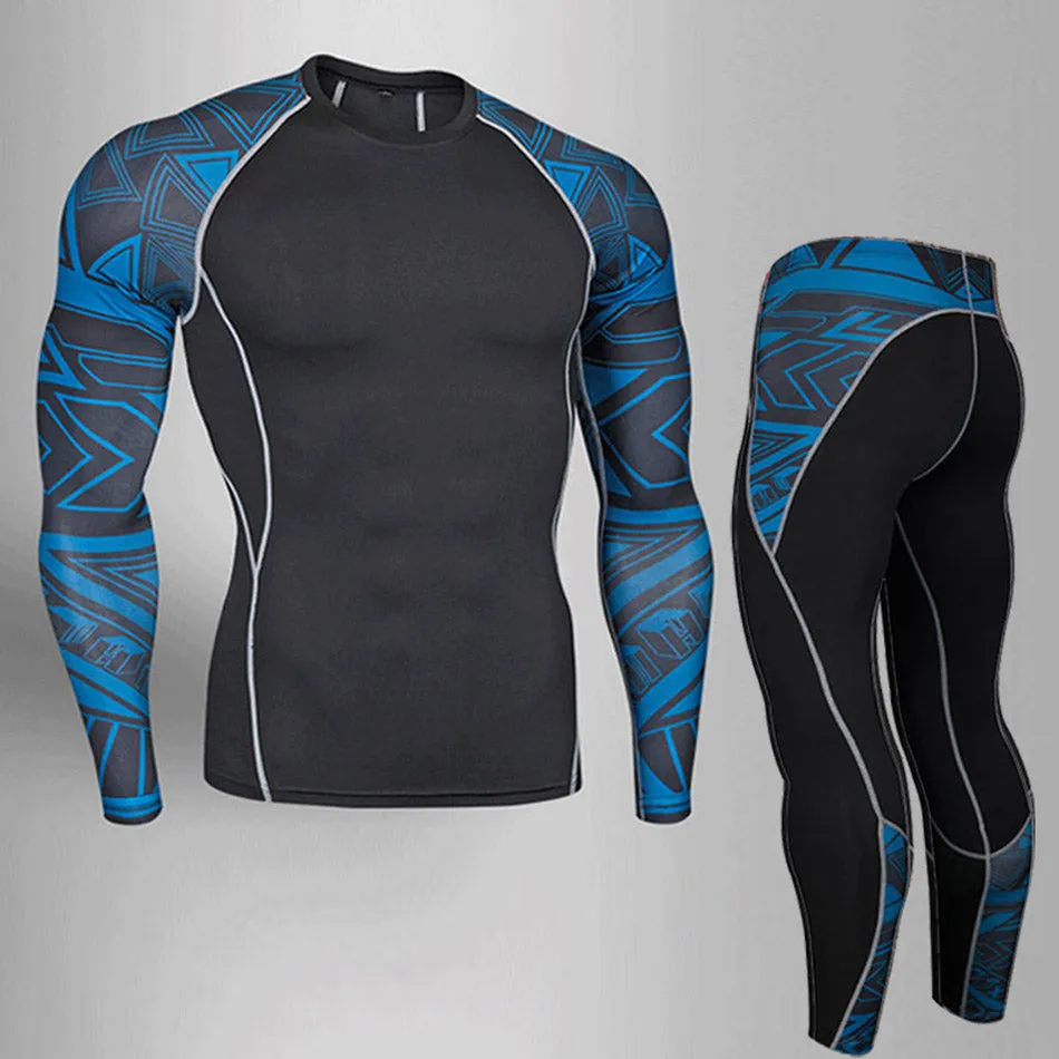 Thermal Compression Workout Fitness Active Wear for Men