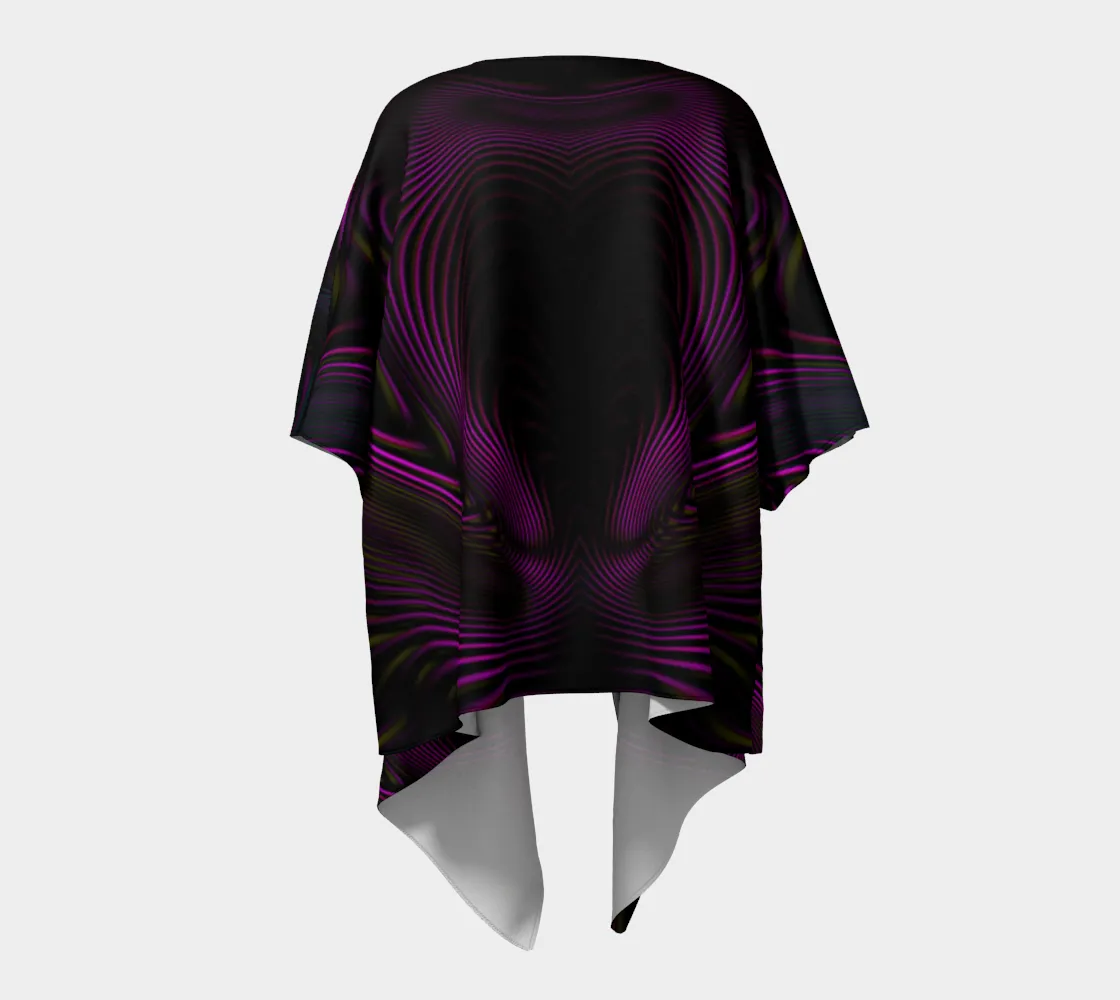 Velvet Dream Draped Kimono