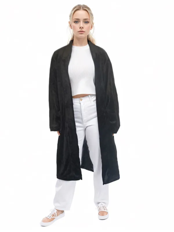 Women's Lightweight Bathrobe with Pockets