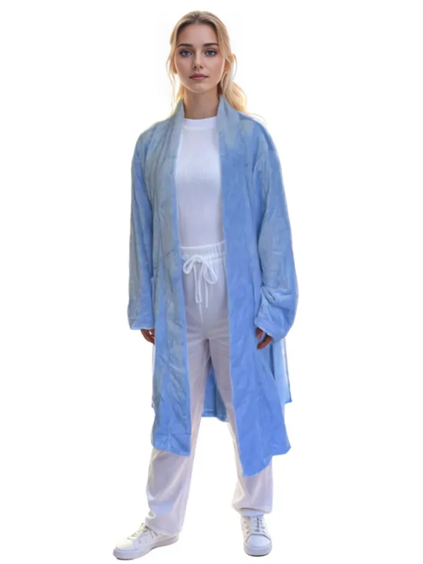 Women's Lightweight Bathrobe with Pockets