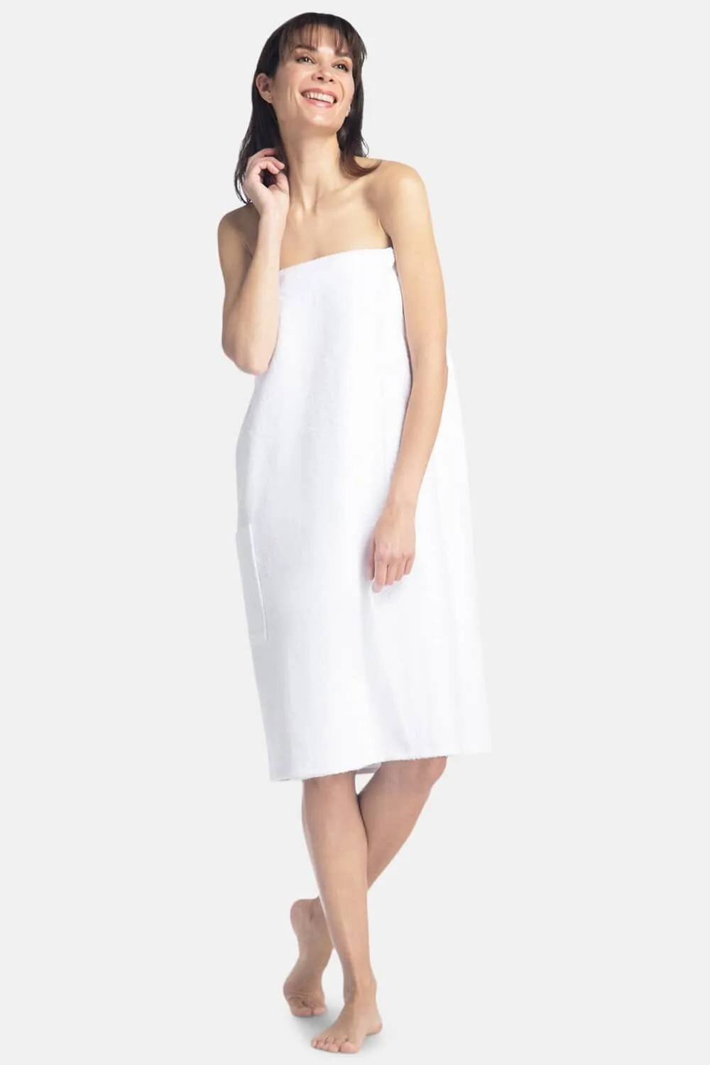 Women's Resort Style Terry Cloth Spa Wrap